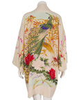 BURLESQUE  Ali (Christina Aguilera)  Vintage robe with peacock floral design