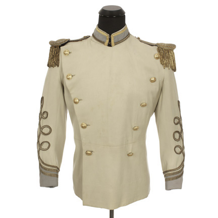 KING'S RHAPSODY  Richard, King of Laurentia (Errol Flynn)  Cream Military Style Tunic