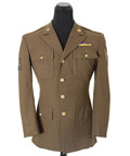 HOLLYWOOD CANTEEN - Slim Green (Robert Hutton) wool military tunic