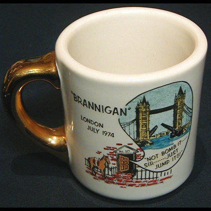 BRANNIGAN - John Wayne personal gift mug