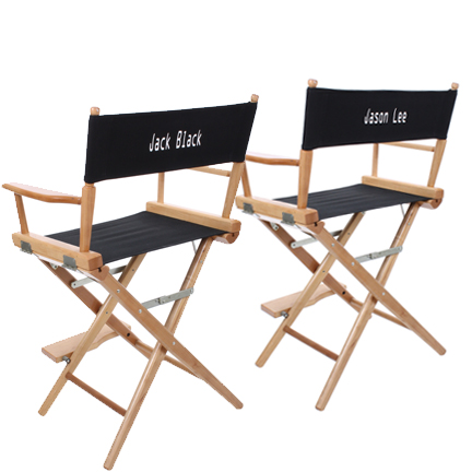 ENEMY OF THE STATE- Daniel Zavitz (Jason Lee) and Fielder (Jack Black) Chair Backs ONLY