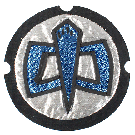THE GREATEST AMERICAN HERO (TV) - Alien (Eugene Brezany) Blue and Silver Patch
