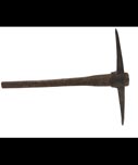 THE MASK OF ZORRO  Three-fingered Jack (L.Q. Jones)  prop pickax