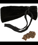 THE MASK OF ZORRO  Don Rafael Montero (Stuart Wilson)  Leather Pouch with Gold Nugget