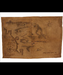 THE MASK OF ZORRO Prop Treasure Map of the El Dorado Mine