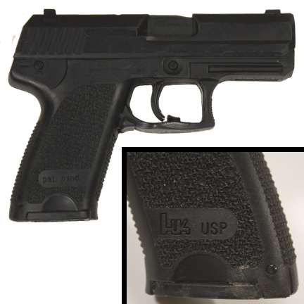 HK USP Compact Pistol as Used by Jack Bauer 24, 3D Printed, Unofficial. US  -  UK