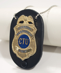 24 Jack Bauer (Kiefer Sutherland) Counter Terrorist Unit (CTU) badge