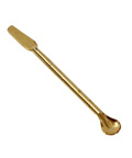 SCARFACE  Gina Montana (Mary Elizabeth Mastrantonio)  gold plated prop cocaine spoon with blade