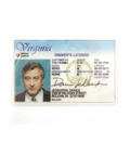 EDGE OF DARKNESS - Darius Jedburgh (Robert De Niro) Virginia Driver's License