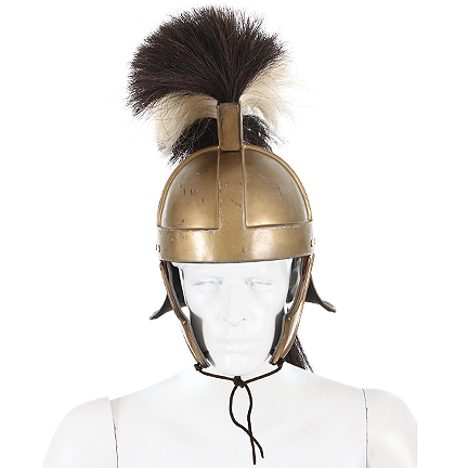 GLADIATOR  Roman Soldier (Background Actor) Helmet with Plume