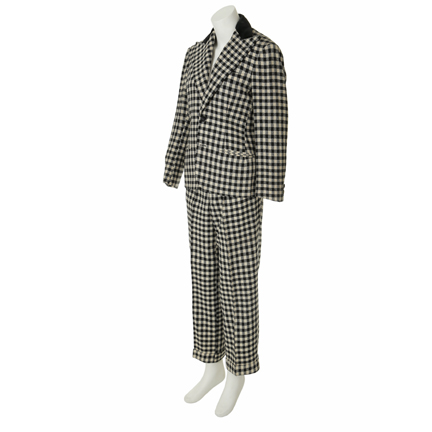 Ron Dennis Period Plaid Studio Made Suit