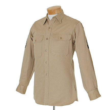 OPERATION MAD BALL - Cpl Bohun (Dick York)  Columbia Pictures Khaki Uniform Shirt