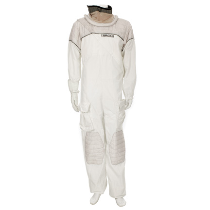 PHANTOMS - Scientist Yamaguchi (Valerie Chow) contamination suit