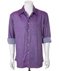THE SOPRANOS - Christopher Moltisanti (Michael Imperiolo) The Weight purple iridescent dress shirt