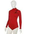 LAVERNE AND SHIRLEY - Laverne DeFazio (Penny Marshal) Signature "L" Red Leotard