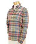 LAVERNE AND SHIRLEY - Laverne DeFazio (Penny Marshall) Pink & Blue Plaid Shirt with Pink “L”