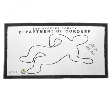 24 - Season 6 Body Outline Towel