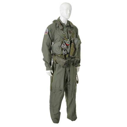 JAG - Cmdr. Harmon Rabb Jr. (David James Elliot) Flight Suit and Flotation Device