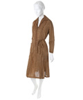 THE JEFFERSONS - Florence Johnston (Marla Gibbs)1970s gingham cotton day dress