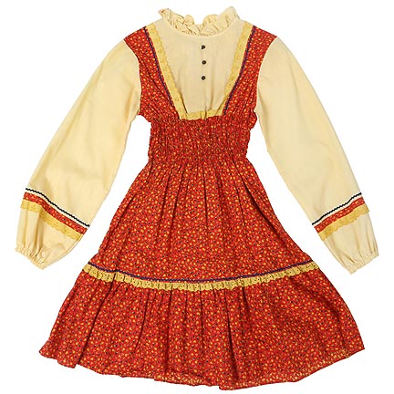 GOOD TIMES - Millicent Penny Gordon Woods (Janet Jackson) Heidi style dress