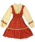 GOOD TIMES - Millicent Penny Gordon Woods (Janet Jackson) Heidi style dress