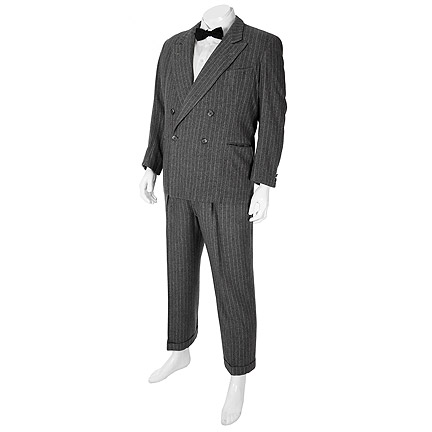 SANFORD AND SON - Fred Sanford (Redd Foxx) 1940s Two-Piece Grey Suit