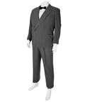 SANFORD AND SON - Fred Sanford (Redd Foxx) 1940s Two-Piece Grey Suit