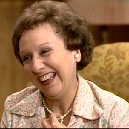 ALL IN THE FAMILY - Edith Bunker (Jean Stapleton) Pink Floral House Dress |  The Golden Closet