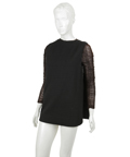 LOVE AMERICAN STYLE - Bella (Phyllis Diller) Black Long Top and Scarf