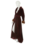 AMERICAN HORROR STORY: HOTEL - The Countess (Lady Gaga) Burgundy Velvet Flowing Robe