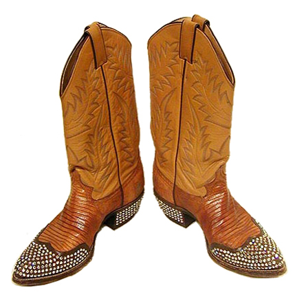 THE ELECTRIC HORSEMAN - Norman 'Sonny' Steele (Robert Redford) Rhinestone Cowboy Boots