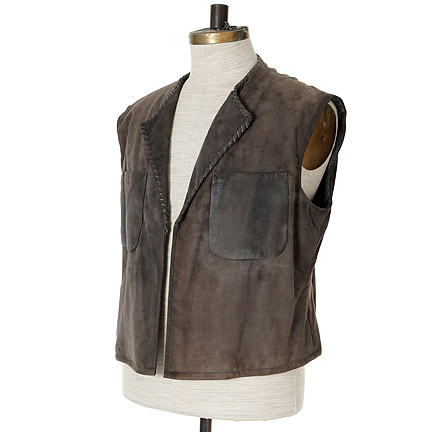 RED TOMAHAWK  Columbus Smith (Broderick Crawford)  Suede Vest